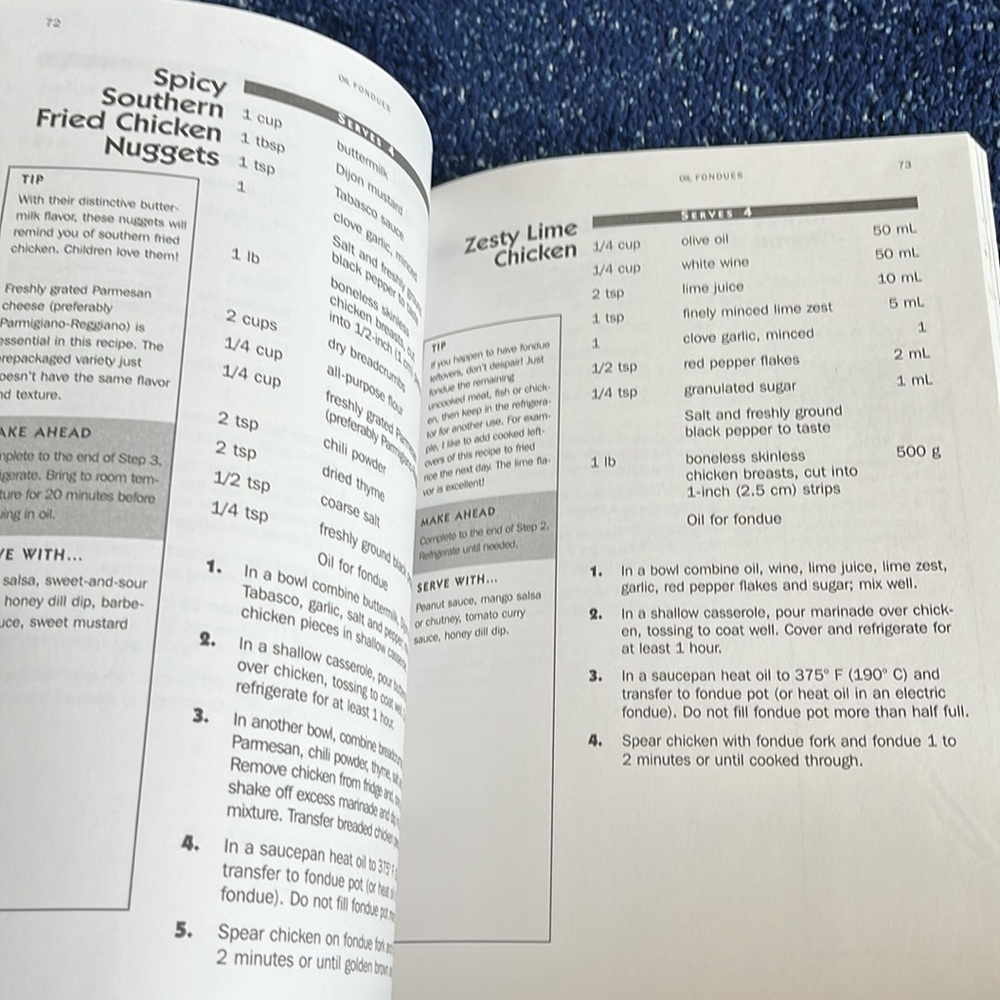 Cookbook NWOT Fondues - Picture 4 of 7